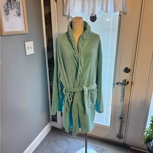 Mayfair‎ Fleece Robe ONE SIZE Blue